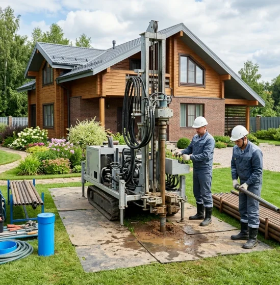 Бурение малогабаритной установкой